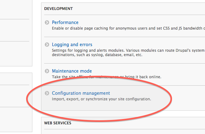 config management