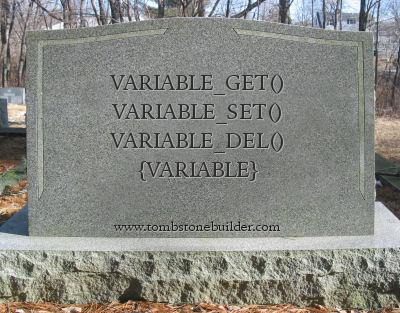 variable_get tombstone